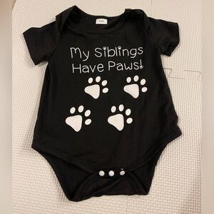 Baby graphic onesie